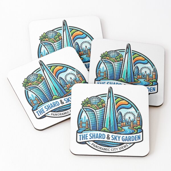 Item preview, THE SHARD & SKY GARDEN designed and sold by likbatonboot.