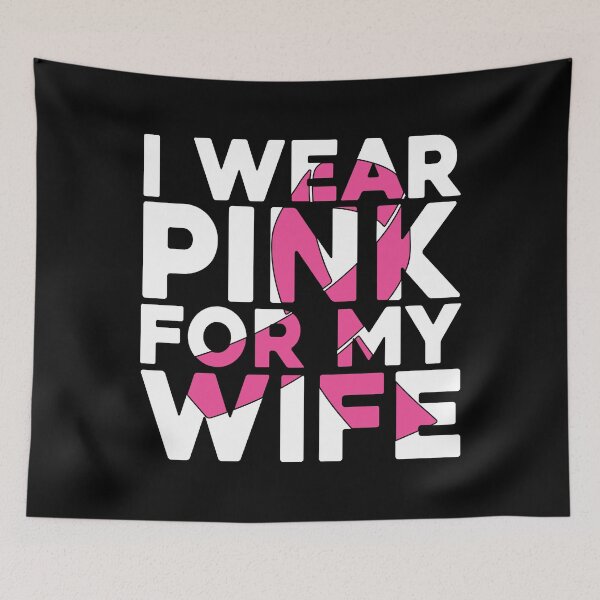 Item preview, Husband Breast Cancer Support Pink Ribbon designed and sold by KroghDs.