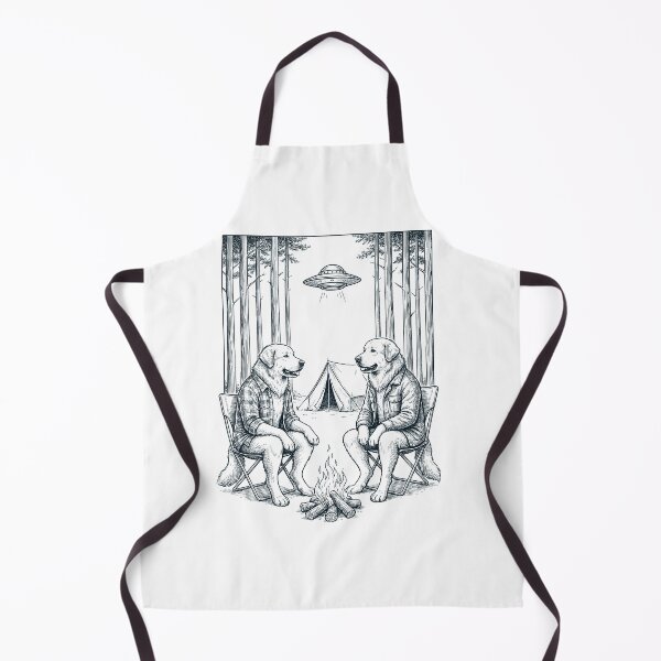 Item preview, Vintage Great Pyrenees Camping UFO Dog Mom Dad Lover designed and sold by TerryConnells.