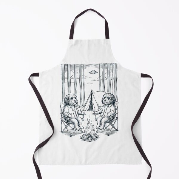 Item preview, Vintage Havanese Camping UFO Dog Mom Dad Lover designed and sold by TerryConnells.