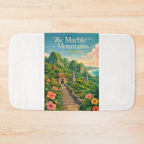 Item preview, Marble Mountains Pagodas and Coastal Views in Da Nang Vietnam designed and sold by Places On Earth.