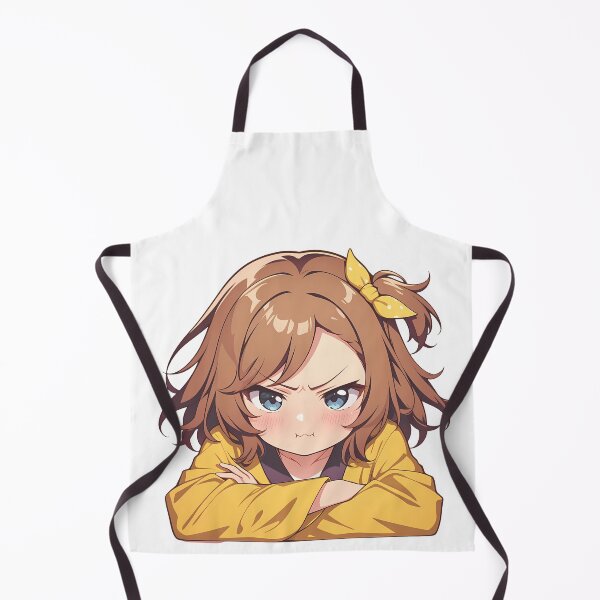 Item preview, Hikigaya Komachi Oregairu Angry Chibi Yellow Bow Blush designed and sold by 108Recordings.