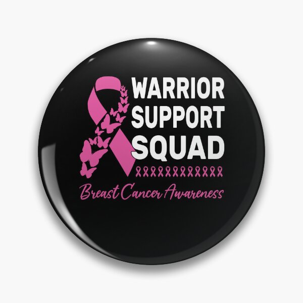 Item preview, Breast Cancer Support Squad Butterfly Ribbon designed and sold by KroghDs.