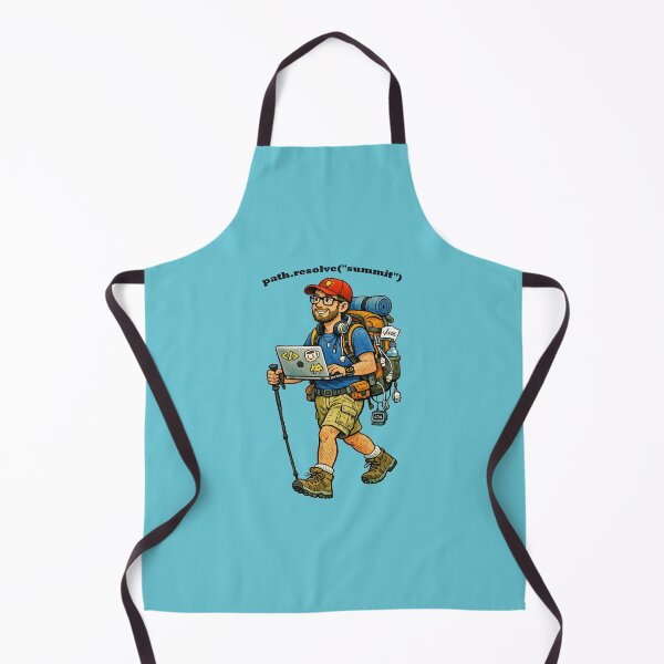 Item preview, Software Engineer Going Hiking with a Computer and a Backpack URM designed and sold by urmaddad.