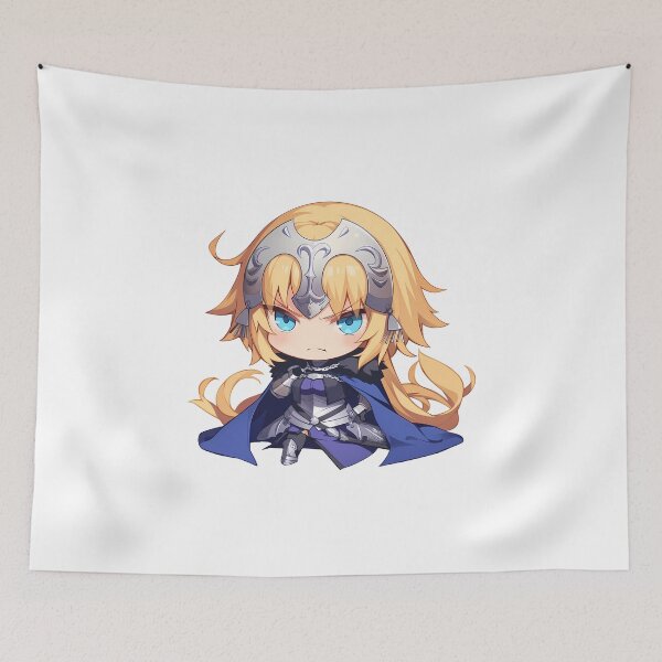 Aperçu de l'œuvre Jeanne Darc Fate Grand Order Chibi Knight Mood créée et vendue par 108Recordings.