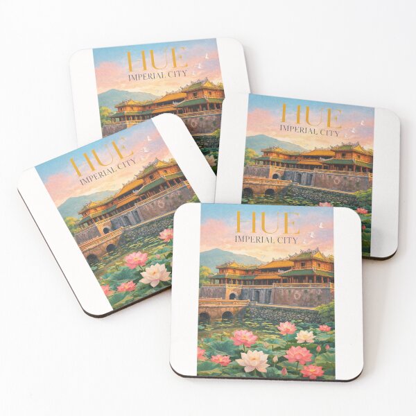 Item preview, Hue Imperial Citadel and Lotus Ponds along Perfume River Vietnam designed and sold by Places On Earth.