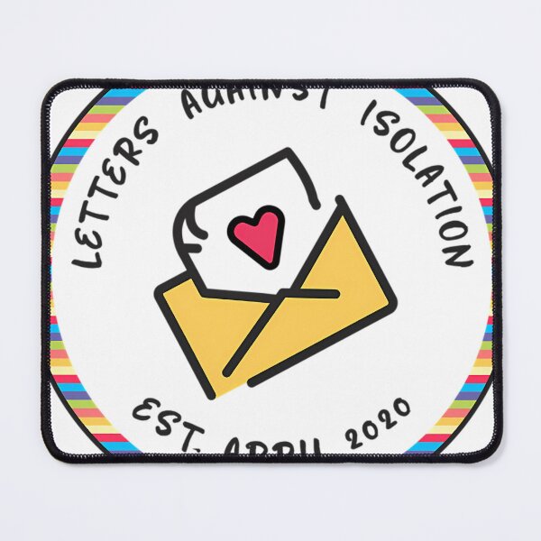 Item preview, Letters Against Isolation Logo designed and sold by WandaRob.