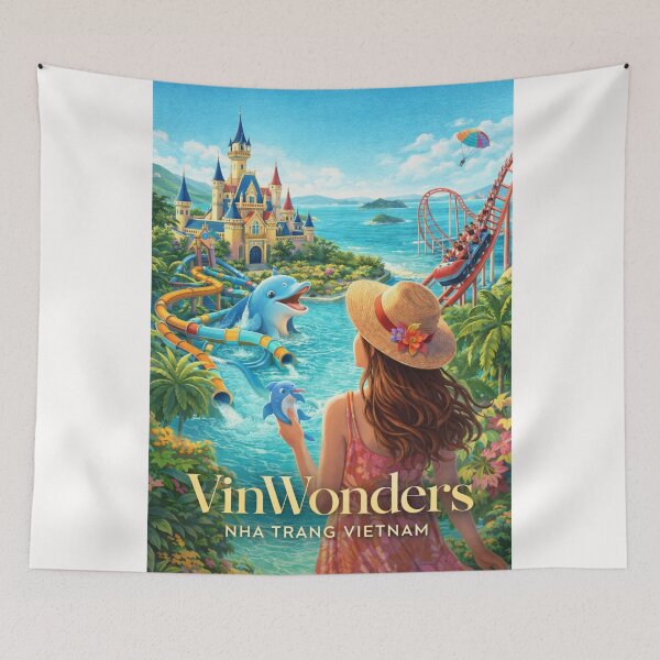 Item preview, VinWonders Nha Trang Water Park and Coastal Resort Vietnam designed and sold by Places On Earth.