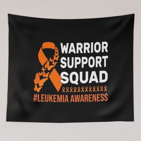 Item preview, Leukemia Awareness Support Squad Ribbon designed and sold by KroghDs.