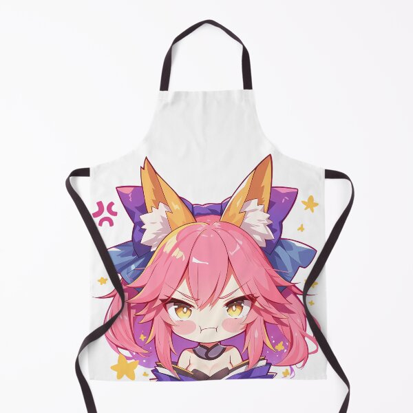 Item preview, Tamamo No Mae Fate Grand Order Chibi Fox Girl Pout designed and sold by 108Recordings.