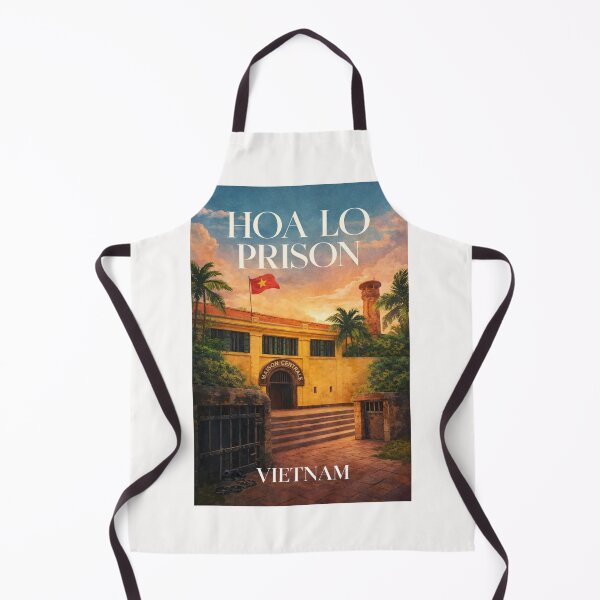 Item preview, Hoa Lo Prison Historic Landmark Hanoi Vietnam French Colonial Heritage designed and sold by Places On Earth.