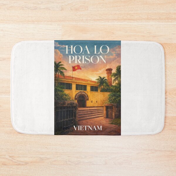 Item preview, Hoa Lo Prison Historic Landmark Hanoi Vietnam French Colonial Heritage designed and sold by Places On Earth.