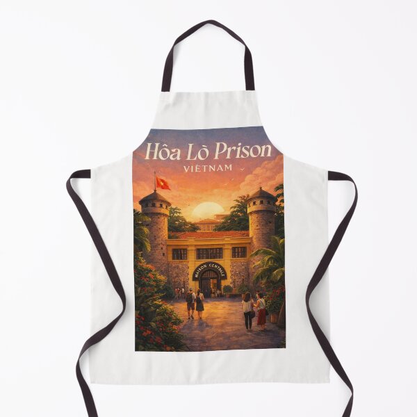 Item preview, Hoa Lo Prison Entrance Towers Hanoi Vietnam Colonial Era Site designed and sold by Places On Earth.