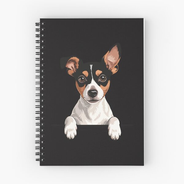 Item preview, Cute Rat Terrier Peeking Dog Funny Rattie Lover Minimal designed and sold by kiralynstration.