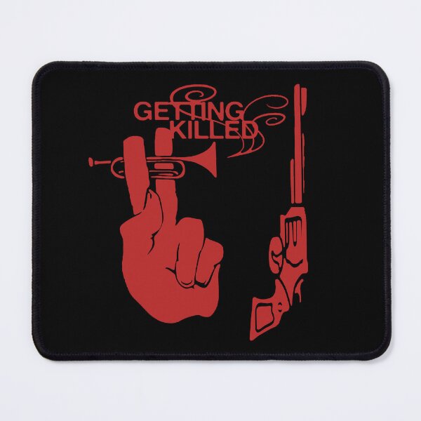 Item preview, two finger pistol saxophone themes reds designed and sold by ronggolaweshop.