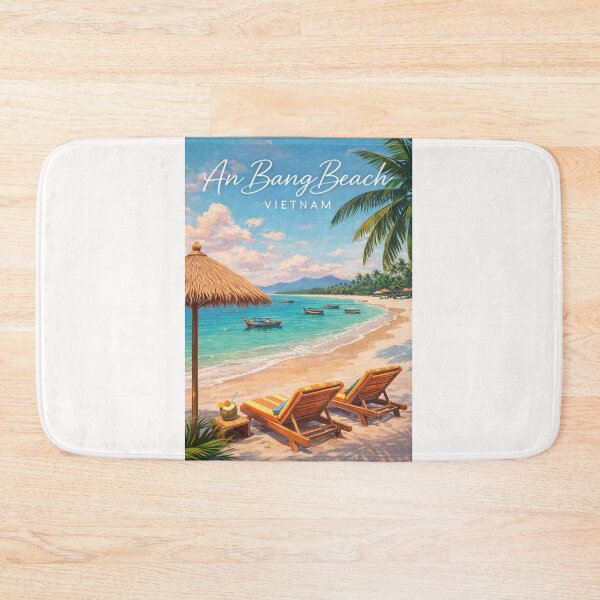 Item preview, An Bang Beach Coastal View Hoi An Quang Nam Vietnam South China Sea designed and sold by Places On Earth.