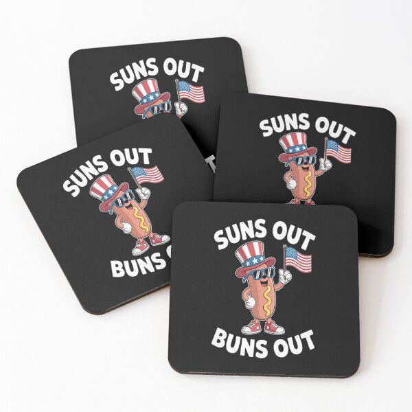 Item preview, American Flag Suns Out Buns Out USA 4th Of July designed and sold by gandebro.
