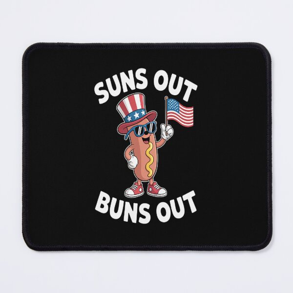 Item preview, American Flag Suns Out Buns Out USA 4th Of July designed and sold by gandebro.