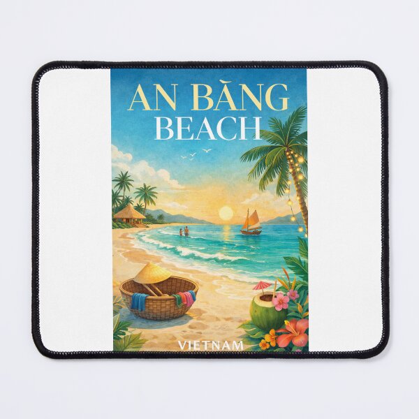 Item preview, An Bang Beach Sunset Shoreline Hoi An Vietnam Cham Islands Coast designed and sold by Places On Earth.