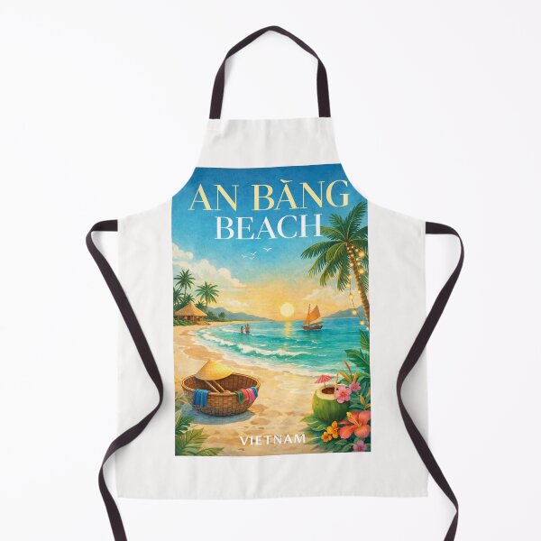 Item preview, An Bang Beach Sunset Shoreline Hoi An Vietnam Cham Islands Coast designed and sold by Places On Earth.