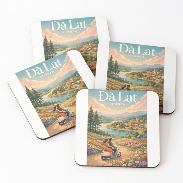 Item preview, Da Lat Xuan Huong Lake Scenic Valley Lam Dong Vietnam Central Highlands designed and sold by Places On Earth.