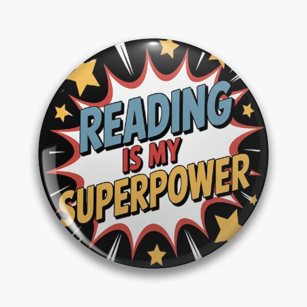 Item preview, Reading Is My Superpower Book Nerds & Geeks (1) designed and sold by brinbotty.