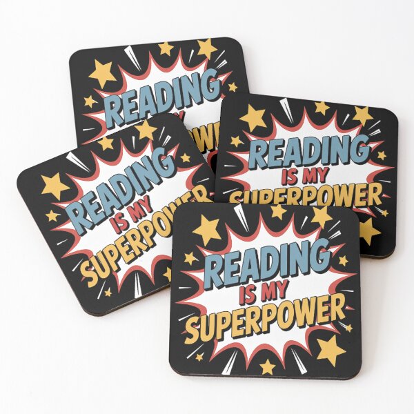 Item preview, Reading Is My Superpower Book Nerds & Geeks (1) designed and sold by brinbotty.