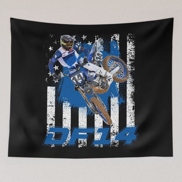 Item preview, JA21 Motocross Rider USA Flag Jump designed and sold by FroggyBaBoy.