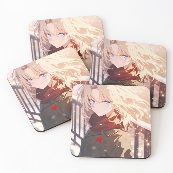 Item preview, Katyusha Girls Und Panzer Winter Scarf Blue Eyes designed and sold by 108Recordings.