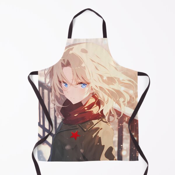 Item preview, Katyusha Girls Und Panzer Winter Scarf Blue Eyes designed and sold by 108Recordings.