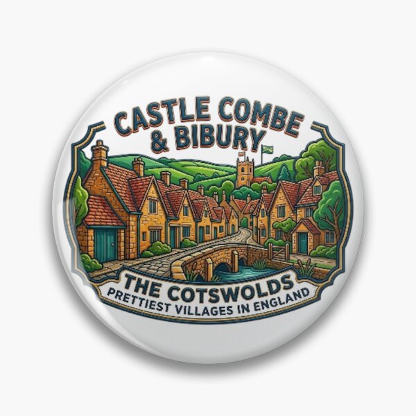Item preview, CASTLE COMBE & BIBURY designed and sold by likbatonboot.