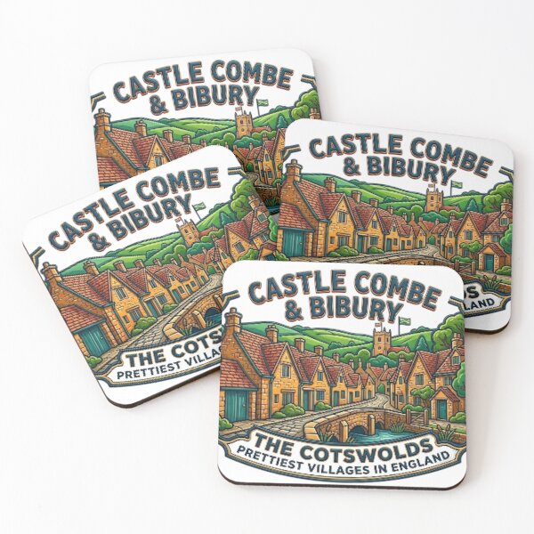 Item preview, CASTLE COMBE & BIBURY designed and sold by likbatonboot.
