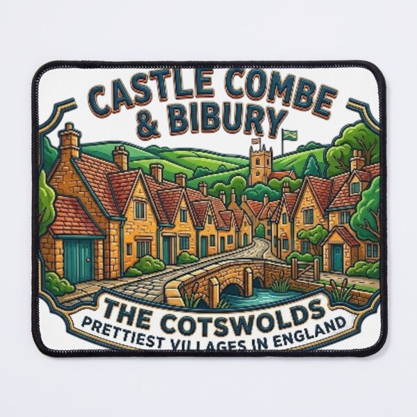 Item preview, CASTLE COMBE & BIBURY designed and sold by likbatonboot.
