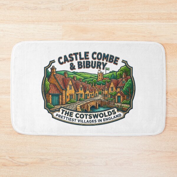 Item preview, CASTLE COMBE & BIBURY designed and sold by likbatonboot.