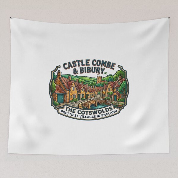 Item preview, CASTLE COMBE & BIBURY designed and sold by likbatonboot.