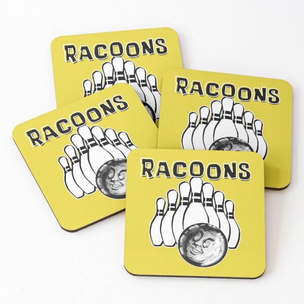 Item preview, Retro Racoons Bowling Team designed and sold by Normbot2000.