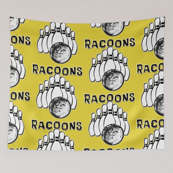 Item preview, Retro Racoons Bowling Team designed and sold by Normbot2000.