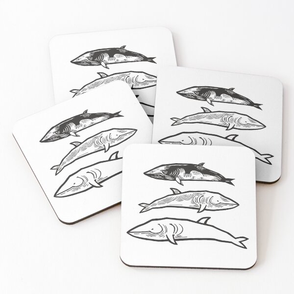 Item preview, minke whales designed and sold by petselkie.