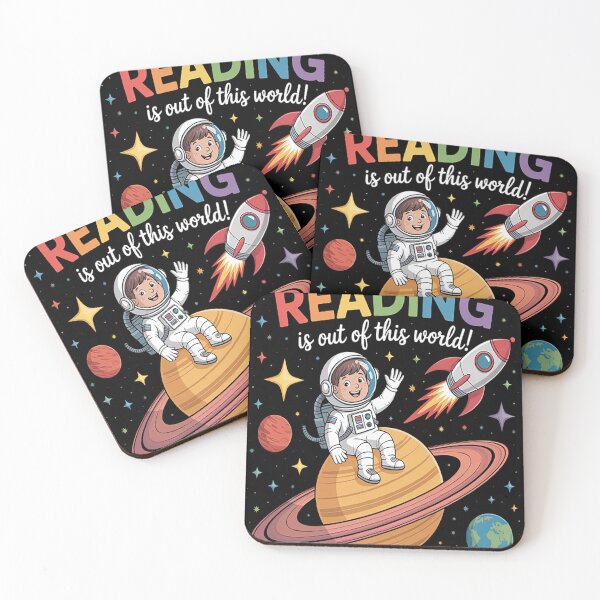 Item preview, Reading Is Out Of This World Space Books Lover (1) designed and sold by brinbotty.