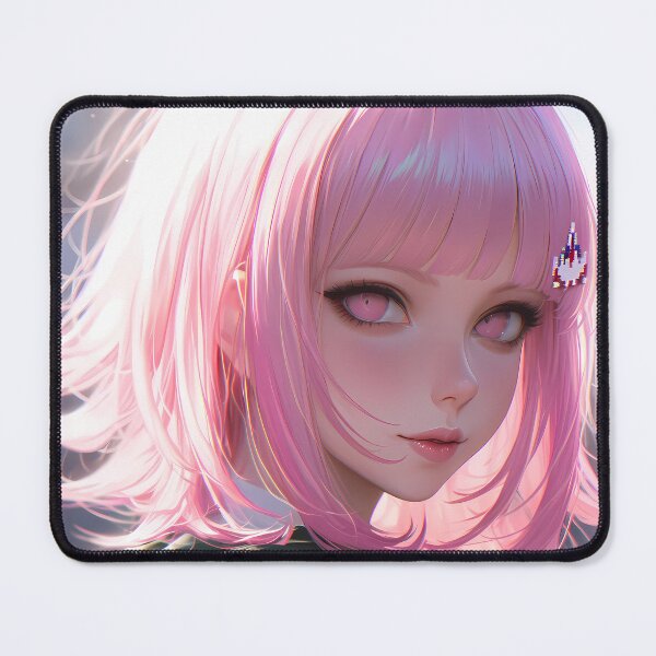 Item preview, Chiaki Nanami Danganronpa Pink Hair Soft Light Gamer Portrait designed and sold by 108Recordings.