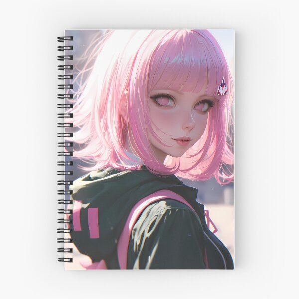 Item preview, Chiaki Nanami Danganronpa Pink Hair Soft Light Gamer Portrait designed and sold by 108Recordings.