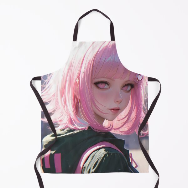 Item preview, Chiaki Nanami Danganronpa Pink Hair Soft Light Gamer Portrait designed and sold by 108Recordings.