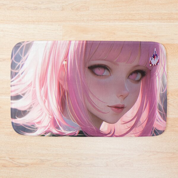 Item preview, Chiaki Nanami Danganronpa Pink Hair Soft Light Gamer Portrait designed and sold by 108Recordings.