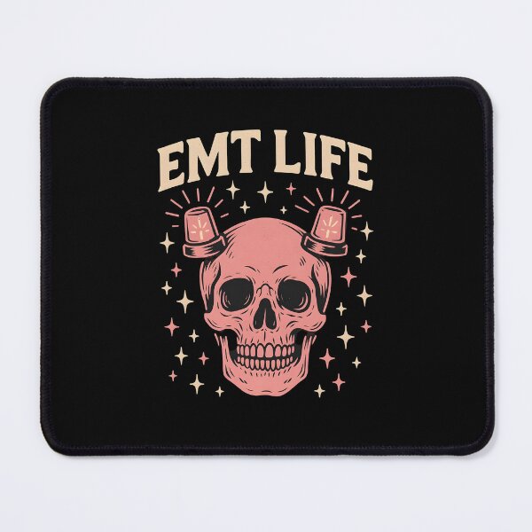Item preview, EMT Life Skull | Emergency Medical Technician | First Responder Gift designed and sold by ClinicalHubs.