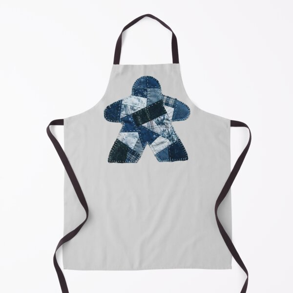 Item preview, Winter Patchwork Quilt Meeple for Board Game Lovers designed and sold by TackyTime.