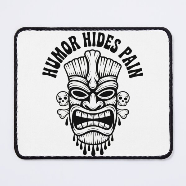 Item preview, Humor Hides Pain — Smiles Cover Silent Battles designed and sold by NewUSShop.