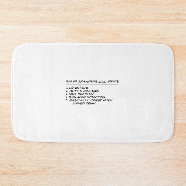 Item preview, Ralph Kramden's Good Points designed and sold by Normbot2000.