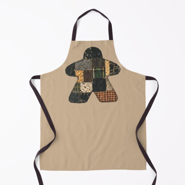 Item preview, Autumn Patchwork Quilt Meeple for Board Game Lovers designed and sold by TackyTime.