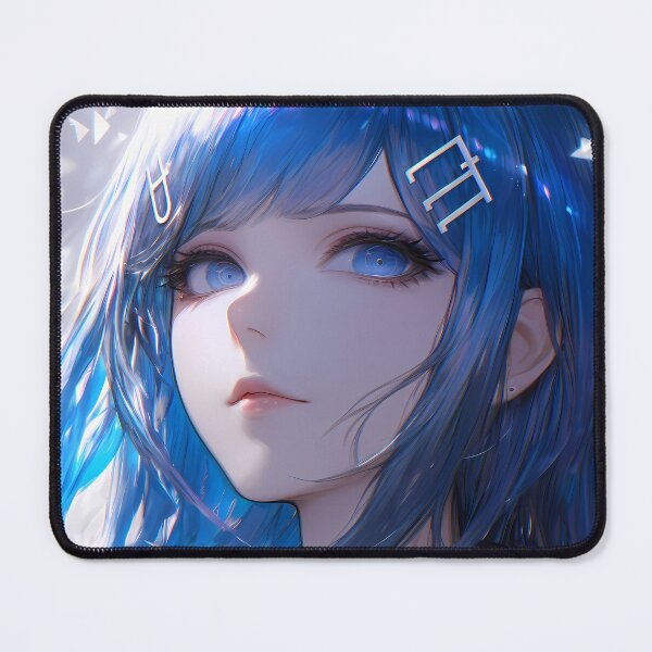 Item preview, Sayaka Maizono Danganronpa Blue Hair Leather Jacket Dreamy Soft Glow designed and sold by 108Recordings.