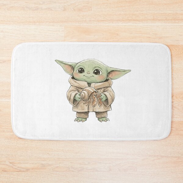Item preview, BABY YODA WITH HERMIT CRAB designed and sold by LIS AND MELIVERSO.